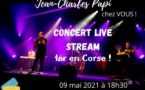 Jean Charles Papi chez vous ! - Concert Live Stream - 9 Mai 18h30 !