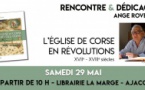 Rencontre et dédicace avec Ange Rovere - Librairie la Marge - Ajaccio