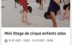 L'Association Emma Lab' propose : Mini stage de cirque ado - Balagne