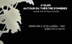 Atelier : autour du Théâtre d'ombres animé par Myriam Simard - Bibliothèque de Sartène