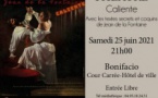 Spectacle poétique : Caliente par Lucile Delanne.- Cour carrée de l'hôtel de ville - Bonifacio
