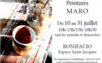 Exposition de Marie Odile Favard, artiste peintre - Espace Saint-Jacques - Bonifacio
