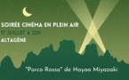 Festival "Lire le monde" : Cinéma de plein air  "Porco Rosso" de Hayao Miyazaki - Altagène