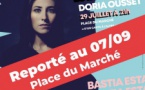 Doria Ousset en concert - Piazza di u mercà - Bastia