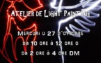 Atelier de light painting - Médiathèque Barberine Duriani - Bastia
