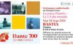 Performance audiovisuelle de Ghislaine Avan "Lectura Dantis : Le LA du monde" - Théâtre de Bastia