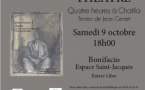 Spectacle "Quatre heures à Chatila" par la Cie du Partage - Espace Saint-Jacques - Bonifacio