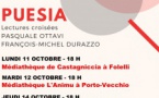 Puesia : Lectures croisées par Pasquale Ottavi et François-Michel Durazzo - Médiathèque de Castagniccia "Mare è Monti" - Folelli