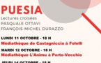 Puesia : Lectures croisées par Pasquale Ottavi et François-Michel Durazzo - Médiathèque l'Animu - Porto-Vecchio
