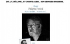"Chansons déshabillées" Philippe FORCIOLI dit, lit, déclame...et chante aussi… son Georges BRASSENS… Médiathèque Castagniccia "Mare è Monti"- Folelli