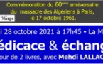 Rencontre - Dédicace de Mehdi Lallaoui - Librairie la Marge - Ajaccio