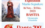 Dante 700e / Exposition "Dante - De Amoris" par Mario Sepulcre - L’Arsenale - Musée de Bastia  