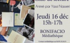 Club de lecture animé par Yassi Nasseri - Médiathèque de Bonifacio 