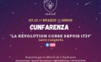 Conférence "La révolution corse depuis 1729" par David Casanova - Spaziu Pasquale Paoli - L'Île Rousse 