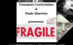 Conférence "Fragile" animée par Toussaint Corticchiato et Paule Maerten - Bistrot du Cours- Ajaccio