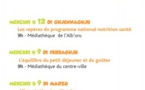 Atelier Nutrition "Les repères du programme national nutrition Santé" avec Laeticia Ansaldi, diététicienne - Médiathèque de l'Alb'Oru - Bastia
