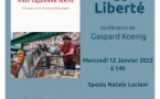 Conférence "Voyage et liberté" animée par Gaspard Koenig - CCU Spaziu Natale Luciani - Corte