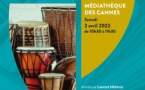 Atelier musical, percussions animé par Laurent Ménival - Médiathèque des Cannes - Ajaccio