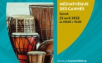 Atelier musical, percussions animé par Laurent Ménival - Médiathèque des Cannes - Ajaccio