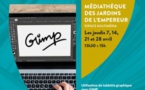 Atelier DAO "Utilisation de tablette graphique avec GIMP" - Médiathèque des Jardins de l’Empereur - Ajaccio