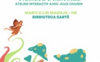 "Passeur d'histoire" Atelier interactif avec Julie Cousin - Bibliothèque de Sartène