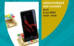 Atelier créatif "Support de smartphones avec des bâtonnets en bois" - Médiathèque des Cannes - Ajaccio
