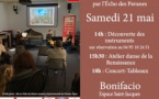 Ateliers et spectacle "Folie Renaissance" par les musiciens de l’Écho des Pavanes - Espace Saint-Jacques - Bonifacio