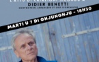Cunfarenza : L’attu di criazioni sicondu à Didier Benetti - Centru D’Arti Pulifonica di Corsica - Sartè 
