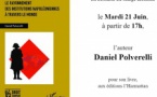 Rencontre Dédicace de Daniel Polverelli - Librairie la Marge - Ajaccio