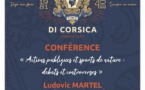 Conférence dans le cadre des 40 ans de l'Université de Corse  "Actions publiques et sports de nature : Débats et controverses" par  Ludovic Martel - Musée de Bastia 