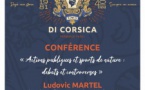 Conférence dans le cadre des 40 ans de l'Université de Corse  "Actions publiques et sports de nature : Débats et controverses" par  Ludovic Martel - Musée de Bastia 