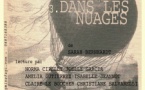Théâtre de lecture : "Dans les nuages, voyage d'une chaise en montgolfière de Sarah Bernhardt" - Terre-plein de la gare - Ajaccio  