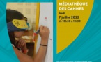 Atelier-jeu "Le dessinateur aveugle" - Médiathèque des Cannes - Ajaccio