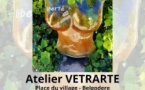 Exposition "Atelier VETRARTE" par Jocelyne Boyer - Place du village - Belgodère