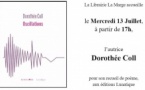 Rencontre Dédicace avec Dorothée Coll autour de son recueil de poèmes "Oscillations" - Librairie la Marge - Ajaccio