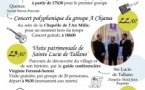 Concert polyphonique du groupe A Chjama - Chapelle de l'an 1000 - Quenza