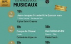 Jean-Jacques Ottaviani & le Quatuor Isula en concert / 2ème édition du Festival Notte sacre - Église Saint-Erasme - Ajaccio