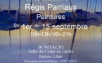 Exposition peinture de Régis Parriaux - Salle du Corps de Garde - Bonifacio