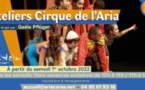 Ateliers cirque de l'Aria dirigé par Gaële Pflüger  - L'Aria - Pioggiola 