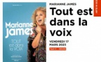 Spectacle : "Tout est dans la voix" avec Marianne James - Spaziu Culturale Carlu Rocchi - Biguglia