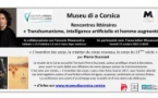Rencontres littéraires : « Transhumanisme, intelligence artificielle et homme augmenté » avec Pierre Ducrozet -  Musée de la Corse - Corte
