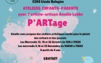 Ateliers artistiques Enfants-Parents avec l'artiste-artisan Amélie Labbe  - Spaziu sucioculturale - La Fabrique Citoyenne - L'Île Rousse 