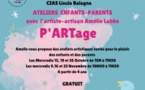 Ateliers artistiques Enfants-Parents avec l'artiste-artisan Amélie Labbe  - Spaziu sucioculturale - La Fabrique Citoyenne - L'Île Rousse 