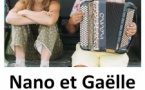 Nano Méthivier (accordéon) et Gaëlle Tarditi (voix et guimbarde) - Église - Osani