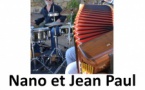 Nano Méthivier (accordéon) et Jean Paul Moreau (batterie)  - Église - Murzo