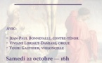 Concert "Stabat Mater" : Œuvres d'A.Vivaldi, G. Pergolese, G.Bononcini  - Couvent Saint-François - Sainte Lucie de Tallano