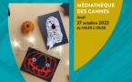 Atelier créatif "Crée ta carte postale d'Halloween" - Médiathèque des Cannes - Ajaccio