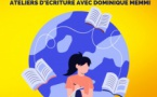 Aghja scrive "Ateliers d'écriture avec Dominique Memmi" - Médiathèque Centre Corse - Corte