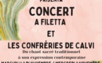 Concert gratuit dans le cadre de A Festa di a Lingua : "Canti sacri da a tradizione à a creazione" :  A Filetta et les Confréries de Calvi - Église Sainte Marie Majeure - Calvi