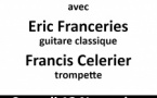 Concert "Sacré duo" avec Eric Franceries, professeur de guitare classique et Francis Celerier, professeur de trompette - Salle Maistrale - Marignana